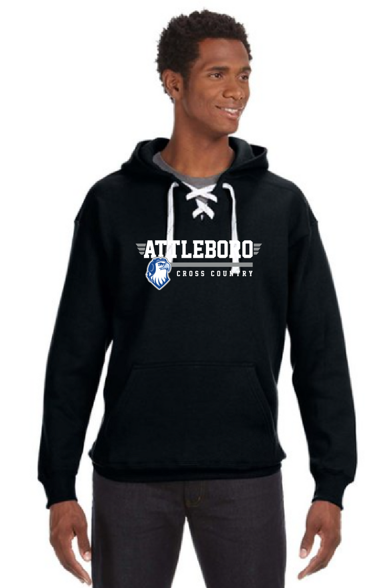 Attleboro Cross Country Sport Lace Hooded Sweatshirt (JA8830)