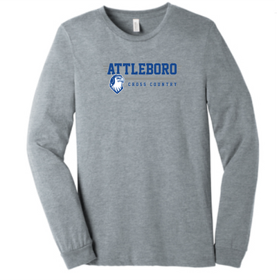Attleboro Cross Country Unisex Long Sleeve Tee (BC3501CVC)