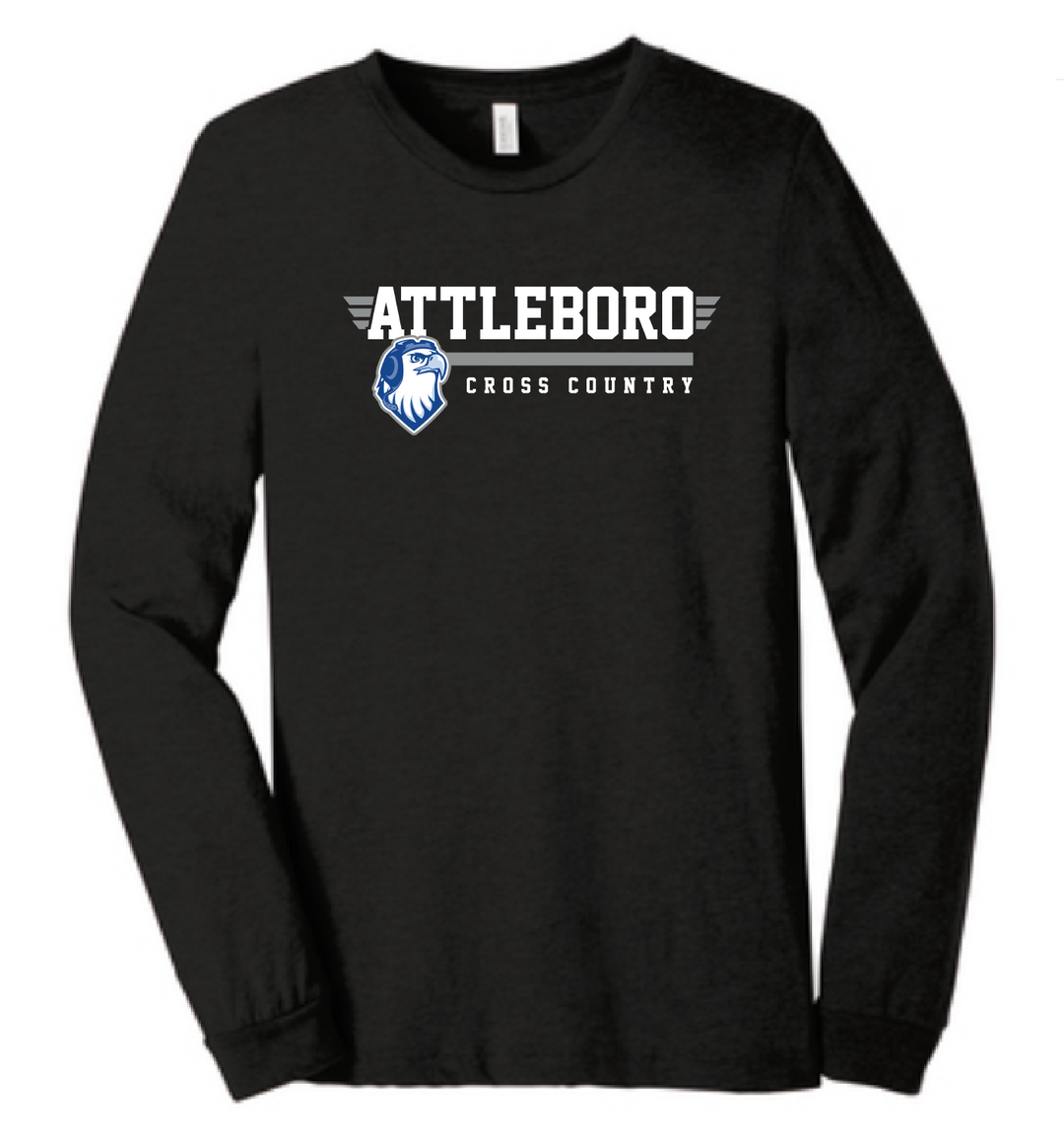 Attleboro Cross Country Unisex Long Sleeve Tee (BC3501CVC)