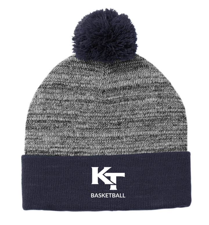 Keefe Tech Basketball - Pompom Beanie Hat (STC41)