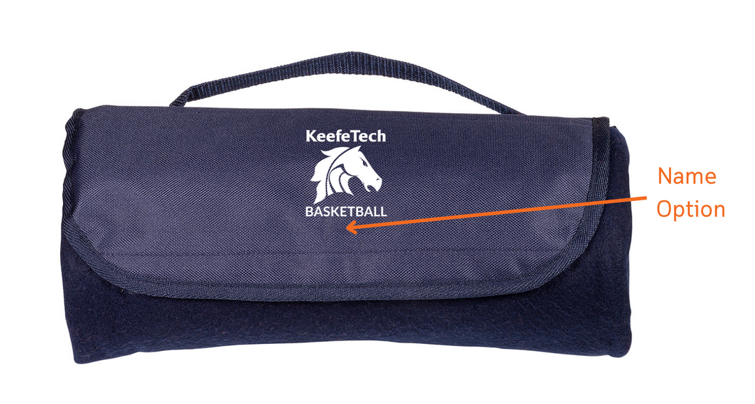 Keefe Tech Basketball - Fleece Blanket (LT-3618)