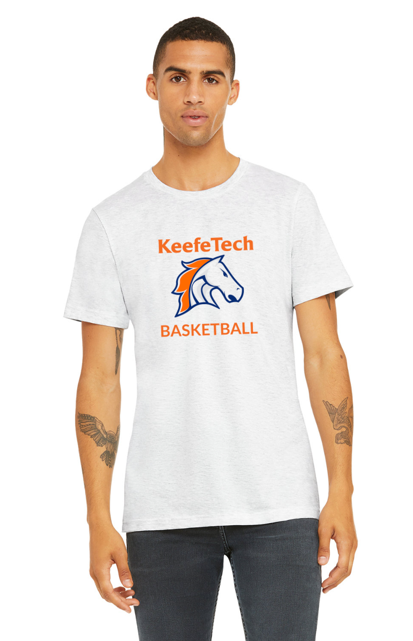 Keefe Tech Basketball Unisex Jersey T-Shirt (3001C)