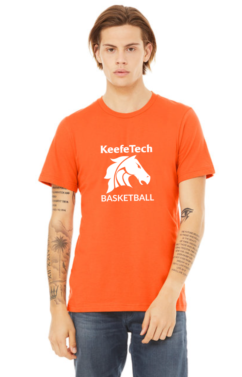 Keefe Tech Basketball Unisex Jersey T-Shirt (3001C)