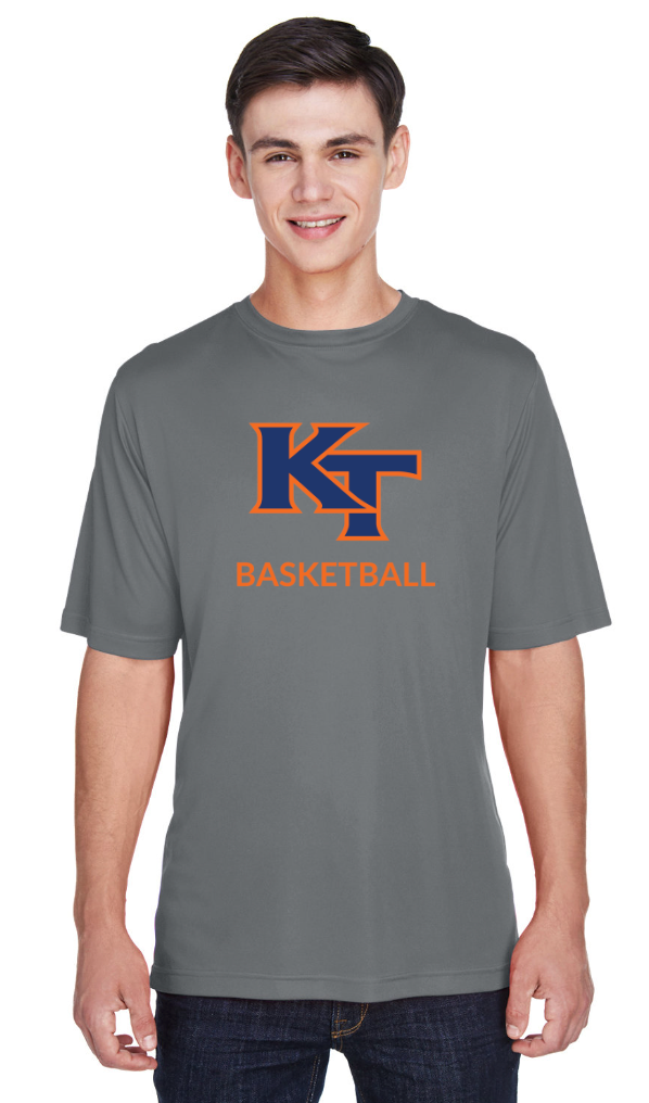 Keefe Tech Basketball - Team 365 Men's Zone Performance T-Shirt - TT11