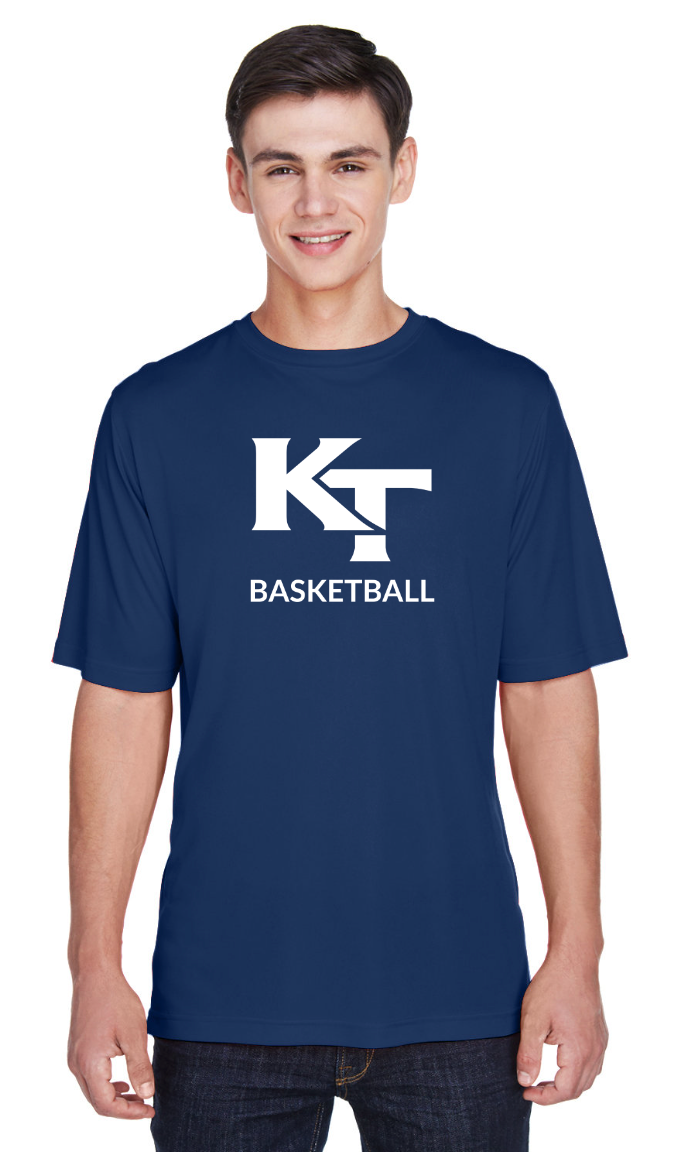 Keefe Tech Basketball - Team 365 Men's Zone Performance T-Shirt - TT11