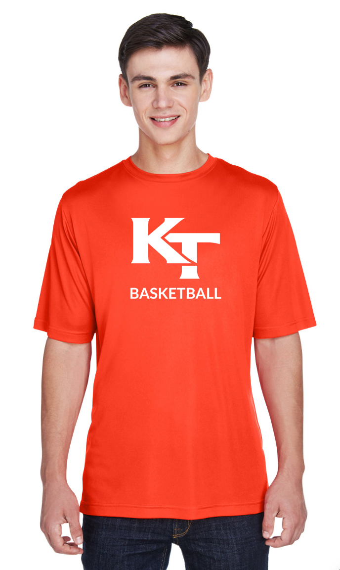 Keefe Tech Basketball - Team 365 Men's Zone Performance T-Shirt - TT11