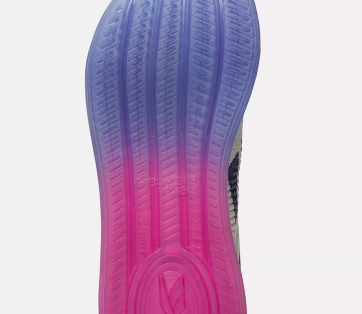 Reebok Nano x4 para mujer: color tiza, morado intenso y rosa láser (100074188 170) 