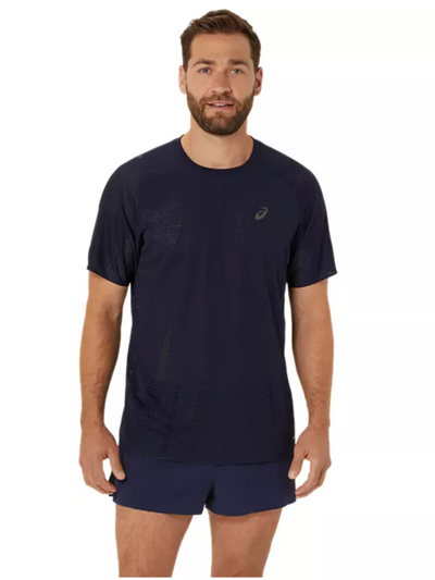 Camiseta de manga corta Asics Metarun para hombre (2011C986-401)