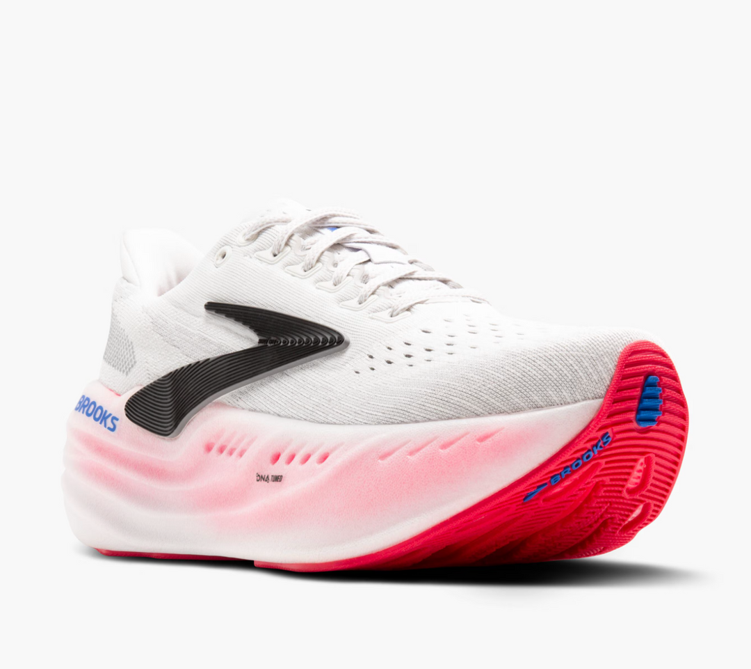 Brooks Womens Glycerin Max- White/Black/Diva Pink (1204361B118)