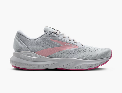 Brooks Adrenaline GTS 24 Wide para mujer - Aleación/Blanco/Zephyr (1204261D019)
