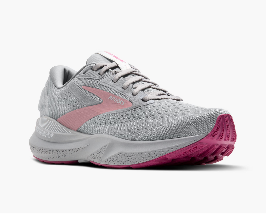 Brooks Womens Adrenaline GTS 24 - Alloy/White/Zephyr (1204261B019)