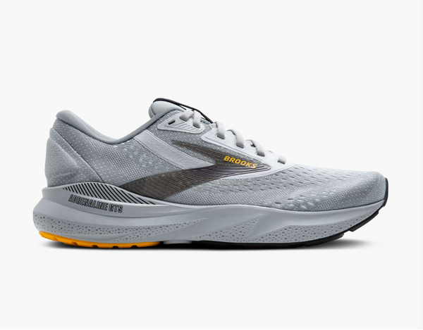 Brooks Mens Adrenaline GTS 24- Alloy/White/Gold Fusion  display picture 3