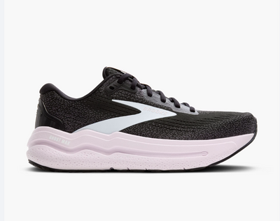 Brooks Ghost Max 2 para mujer - Negro/Blanco/Hielo orquídea (1204201B077)