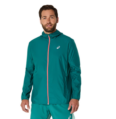 Chaqueta plateada ASICS para hombre (2011D235)