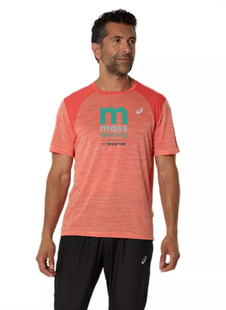 Mass Mentoring FRR - ASICS Men's Road SS Top - Coral Reef/Mojave (2011C992.700) MM-01/FRRS-01