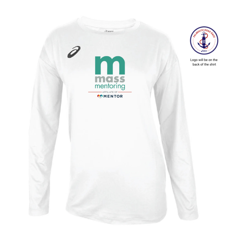 Mass Mentoring FRR - ASICS Women's Warm Up Top White (2052a117) - MM-01/FRRS-01