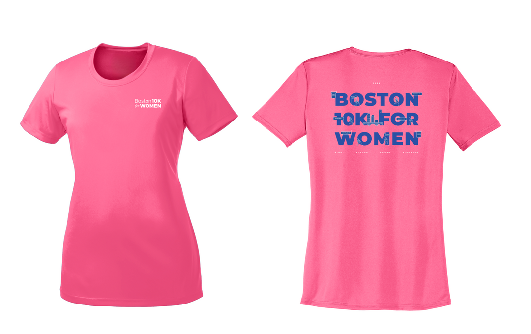 Boston 10K for Women - "Run In" Women's Tee
