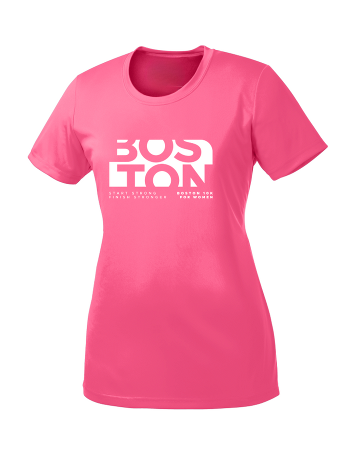Boston 10K for Women - "Run In" Women's Tee