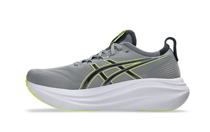Mens ASICS Gel Nimbus 27 Wide - Gravel/Carrier Grey