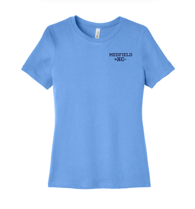 Camiseta de manga corta para mujer de Medfield Cross Country (BC6400)