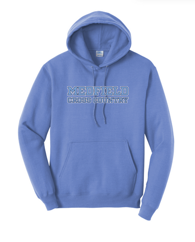 Medfield Cross Country - Unisex Fleece Pullover Hooded Sweatshirt (PC78H)