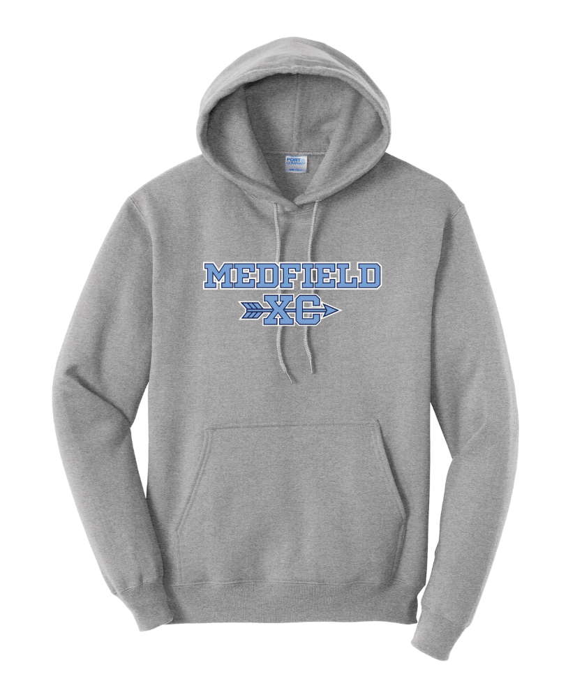 Medfield Cross Country - Unisex Fleece Pullover Hooded Sweatshirt (PC78H)