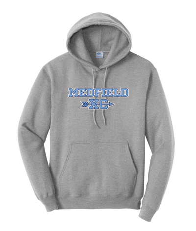 Medfield Cross Country - Unisex Fleece Pullover Hooded Sweatshirt (PC78H)