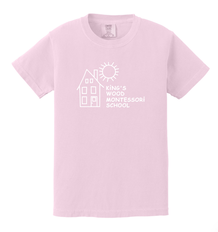 King's Wood Montessori School - Youth Heavyweight Tee (9018)