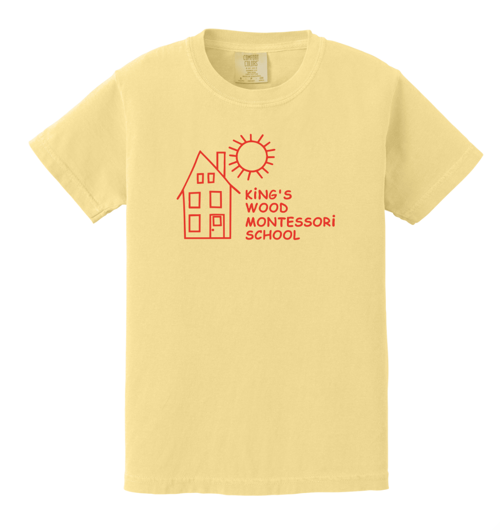 King's Wood Montessori School - Youth Heavyweight Tee (9018)