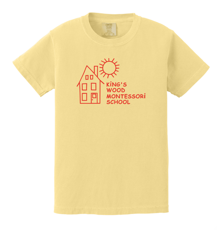 King's Wood Montessori School - Youth Heavyweight Tee (9018)