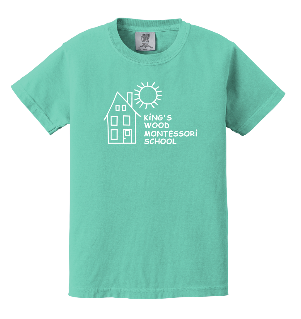 King's Wood Montessori School - Youth Heavyweight Tee (9018)