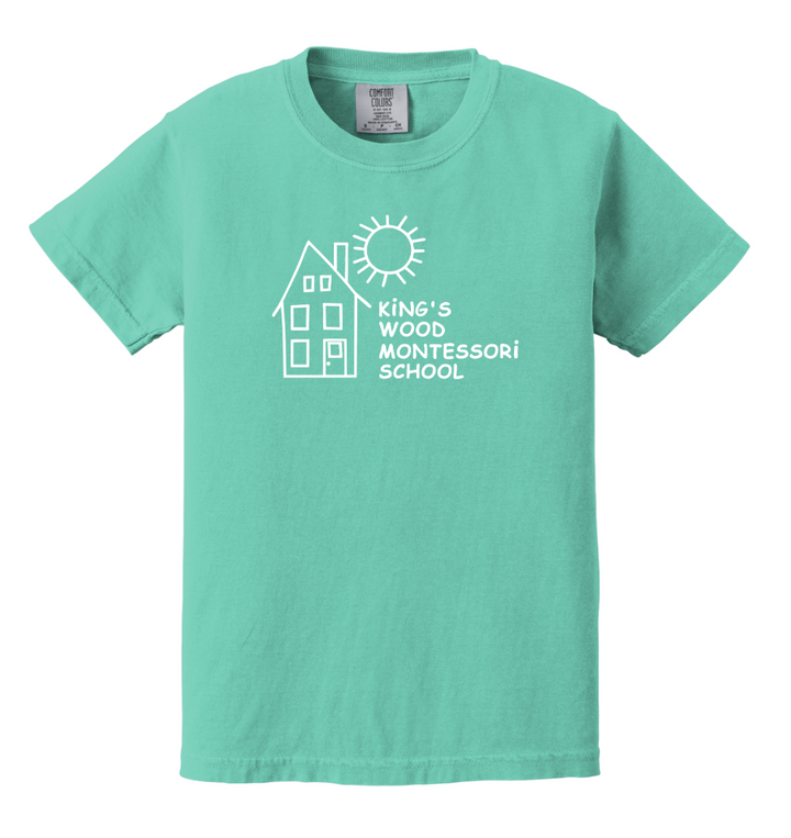 King's Wood Montessori School - Youth Heavyweight Tee (9018)