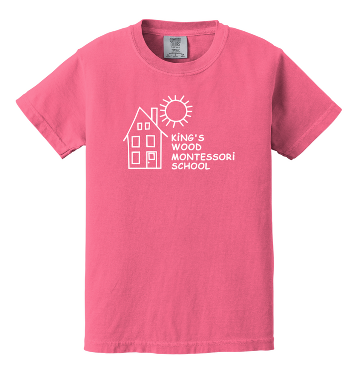 King's Wood Montessori School - Youth Heavyweight Tee (9018)