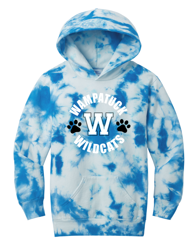 Wampatuck Elementary School - YOUTH Tie-Dye Hoodie (PC144Y)