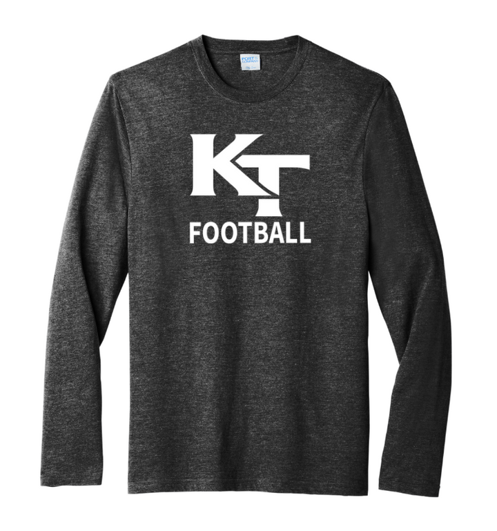 Keefe Tech Football - Unisex Tri-Blend Long Sleeve Tee (PC330LS)