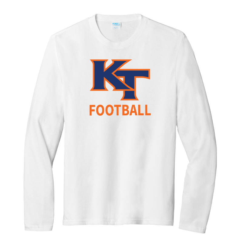 Keefe Tech Football - Unisex Tri-Blend Long Sleeve Tee (PC330LS)
