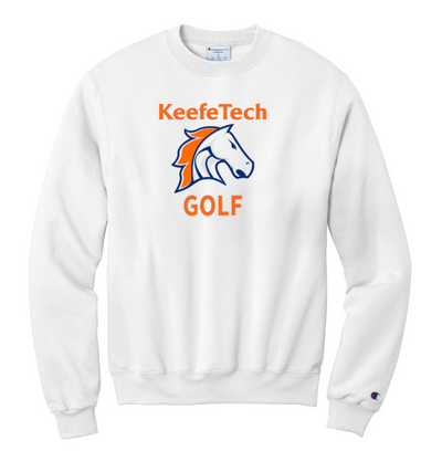Keefe Tech Golf - Champion Crewneck Sweatshirt (S600)