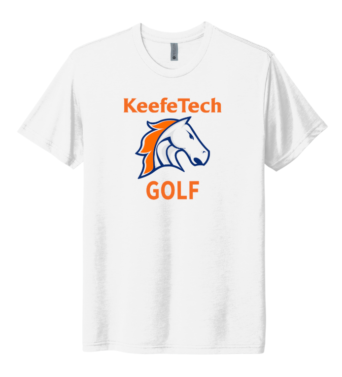 Keefe Tech Golf - Unisex Tri-blend T-Shirt (NL6010)