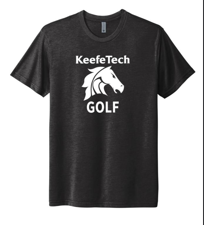 Keefe Tech Golf - Unisex Tri-blend T-Shirt (NL6010)