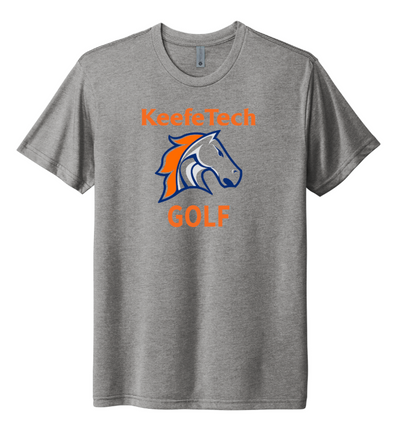 Keefe Tech Golf - Unisex Tri-blend T-Shirt (NL6010)