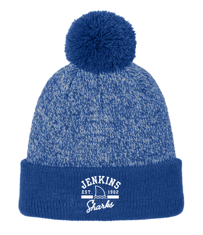 Jenkins Elementary - Gorro de punto con pompones (STC68)