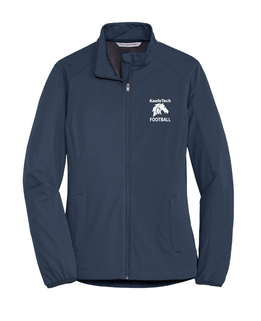 Keefe Tech Football - Women's Soft Shell Jacket (L717)