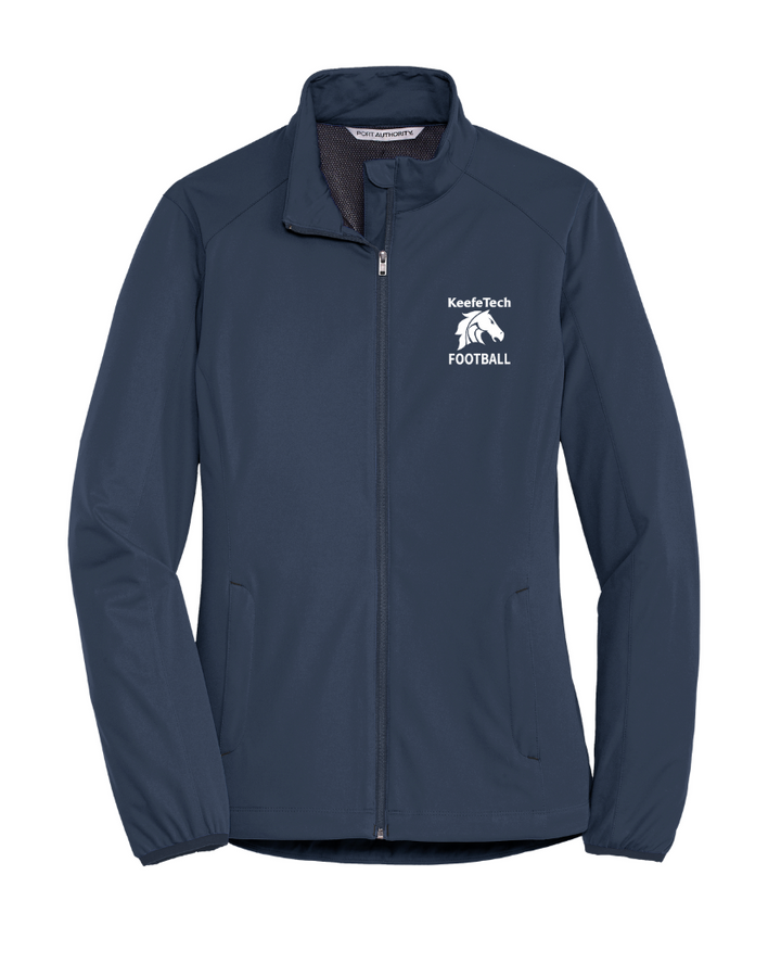 Keefe Tech Football - Women's Soft Shell Jacket (L717)