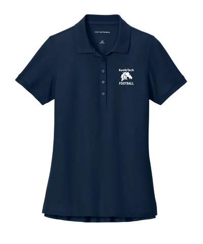 Keefe Tech Football - Women's Polo (LK200)