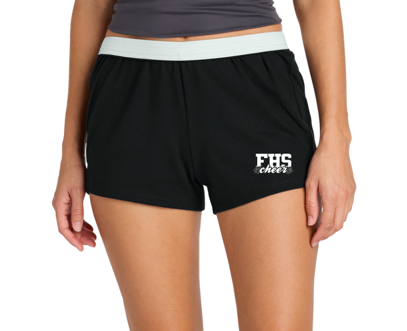 Falmouth High School Cheerleading - Women’s Jersey Knit Squad Short (LST311)