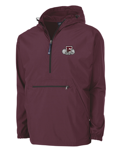 Chaqueta anorak de animadoras de la escuela secundaria Falmouth (9904)