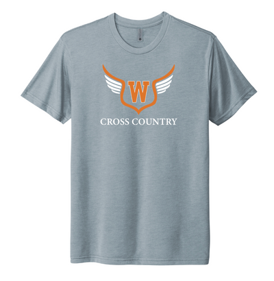 Walpole Middle School Cross Country - Unisex Tri-blend T-Shirt (NL6010)