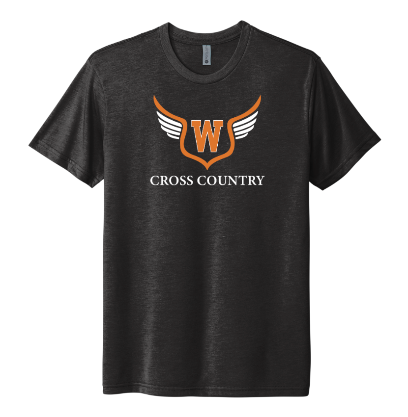 Walpole Middle School Cross Country - Unisex Tri-blend T-Shirt (NL6010)