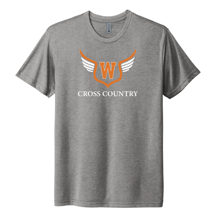Walpole Middle School Cross Country - Unisex Tri-blend T-Shirt (NL6010)