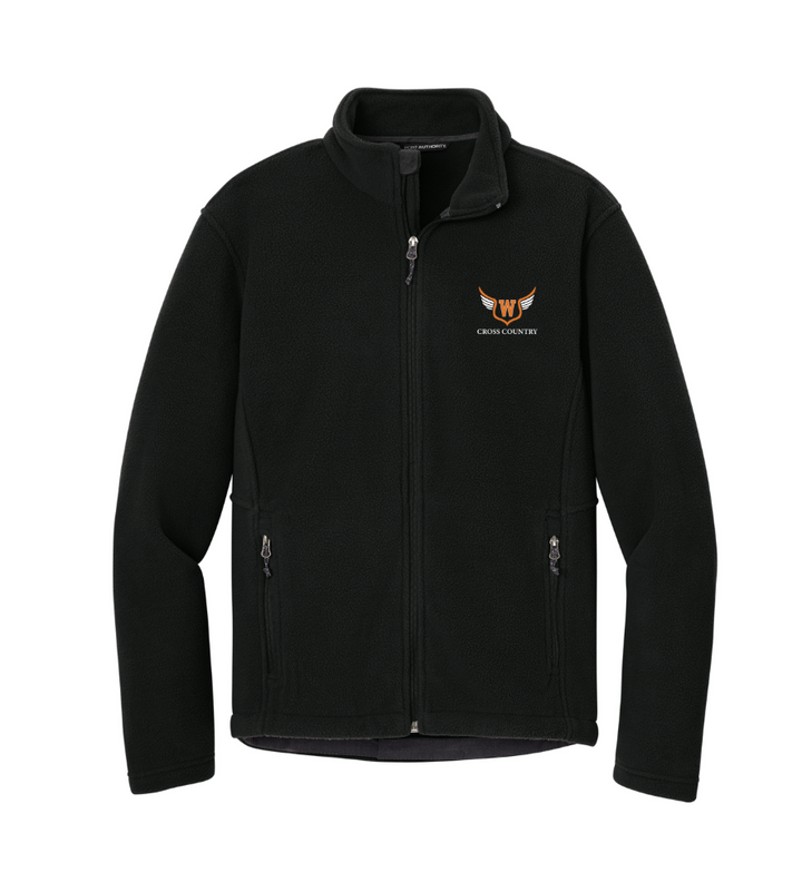Walpole Middle School Cross Country - Adult Unisex Fleece Jacket (F217)